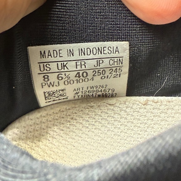 Adidas Edge Lux Womens Running Shoes Black Silver Size 8 Athletic Sneakers - Picture 2 of 8